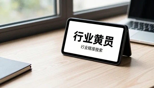 行业精准检索如何提升企业推广效率